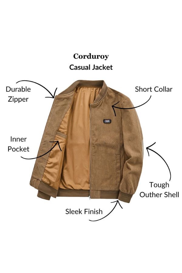 Corduroy Casual Jacket