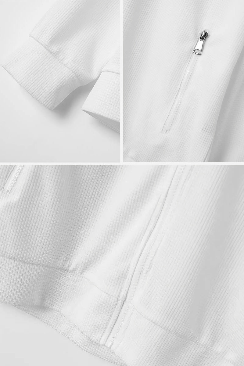 Waffle Fabric Athleisure Suit