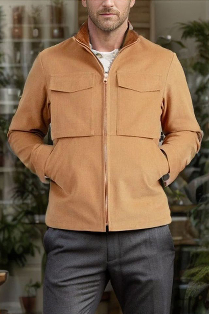 Classic Urban Lapel Men’s Jacket