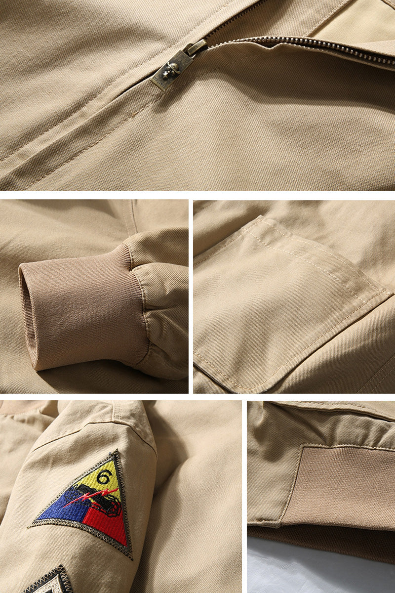 US Heritage 100% Cotton Tanker Jacket