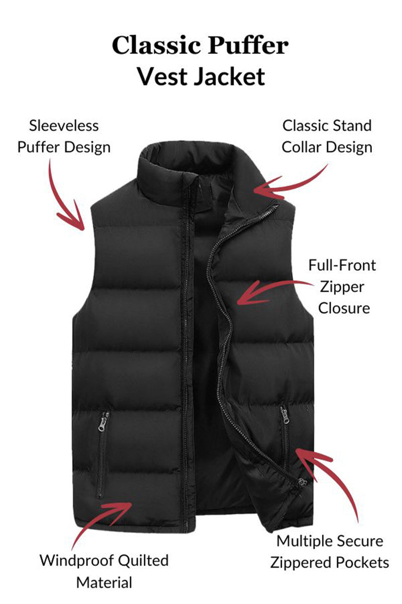 Classic Puffer Vest Jacket