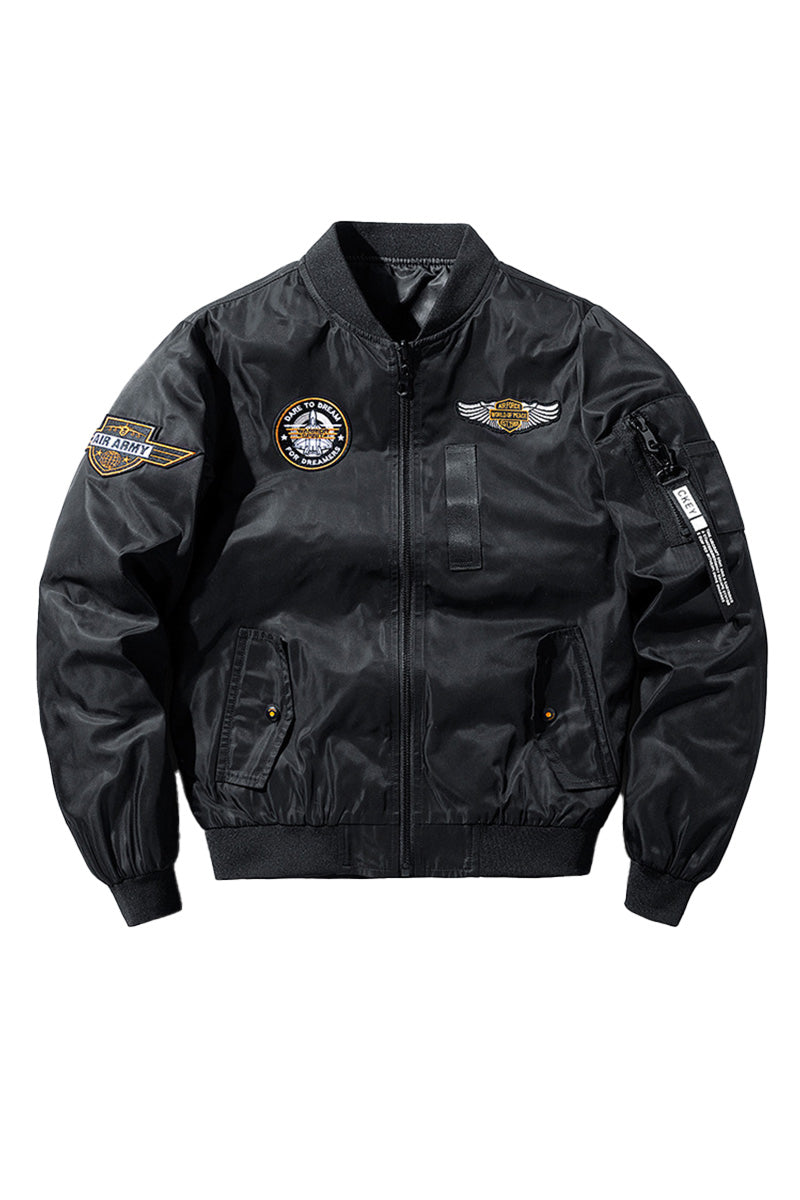 US Heritage Air Force-Inspired Bomber Jacket