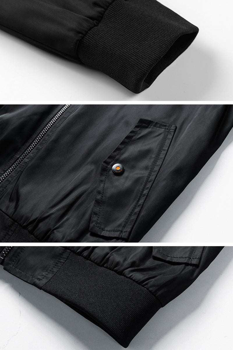 US Heritage Air Force-Inspired Bomber Jacket