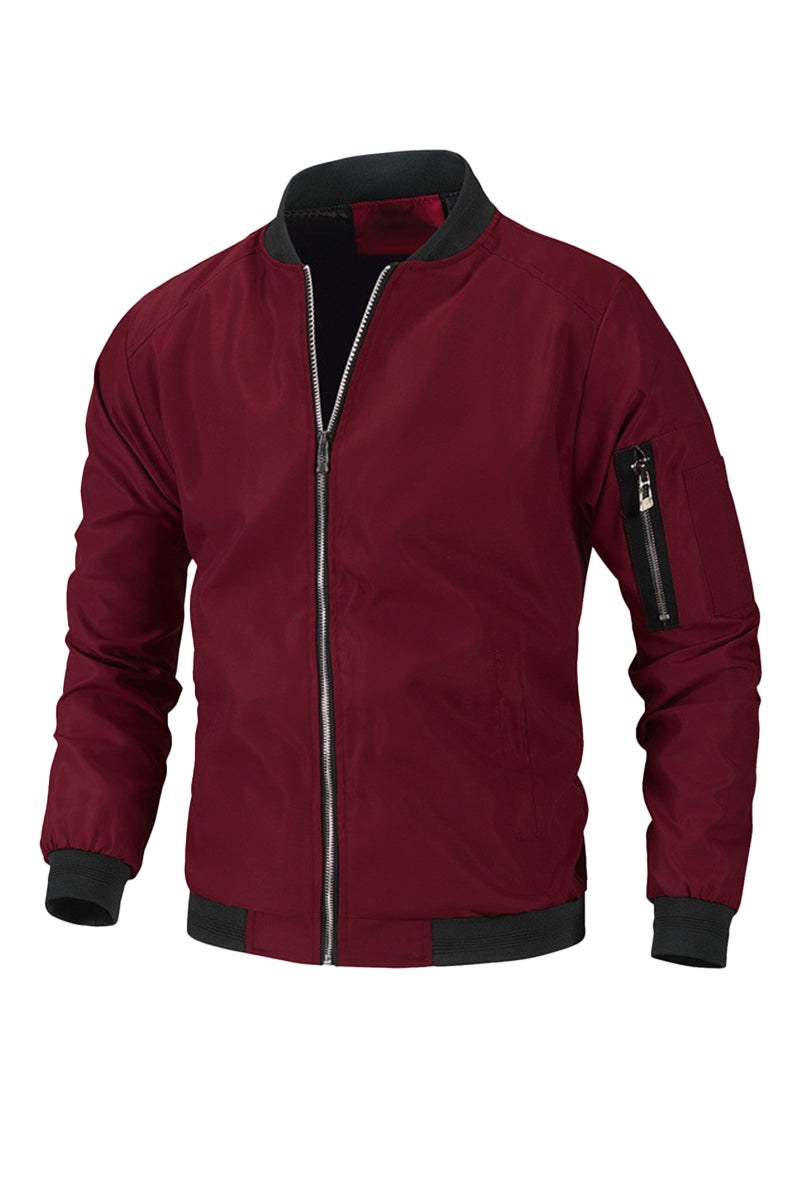 US Heritage Lightweight Military-Inspired Windbreaker