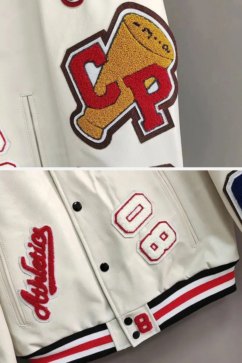 Vintage Route 66 Motorcycle Leather Jacket