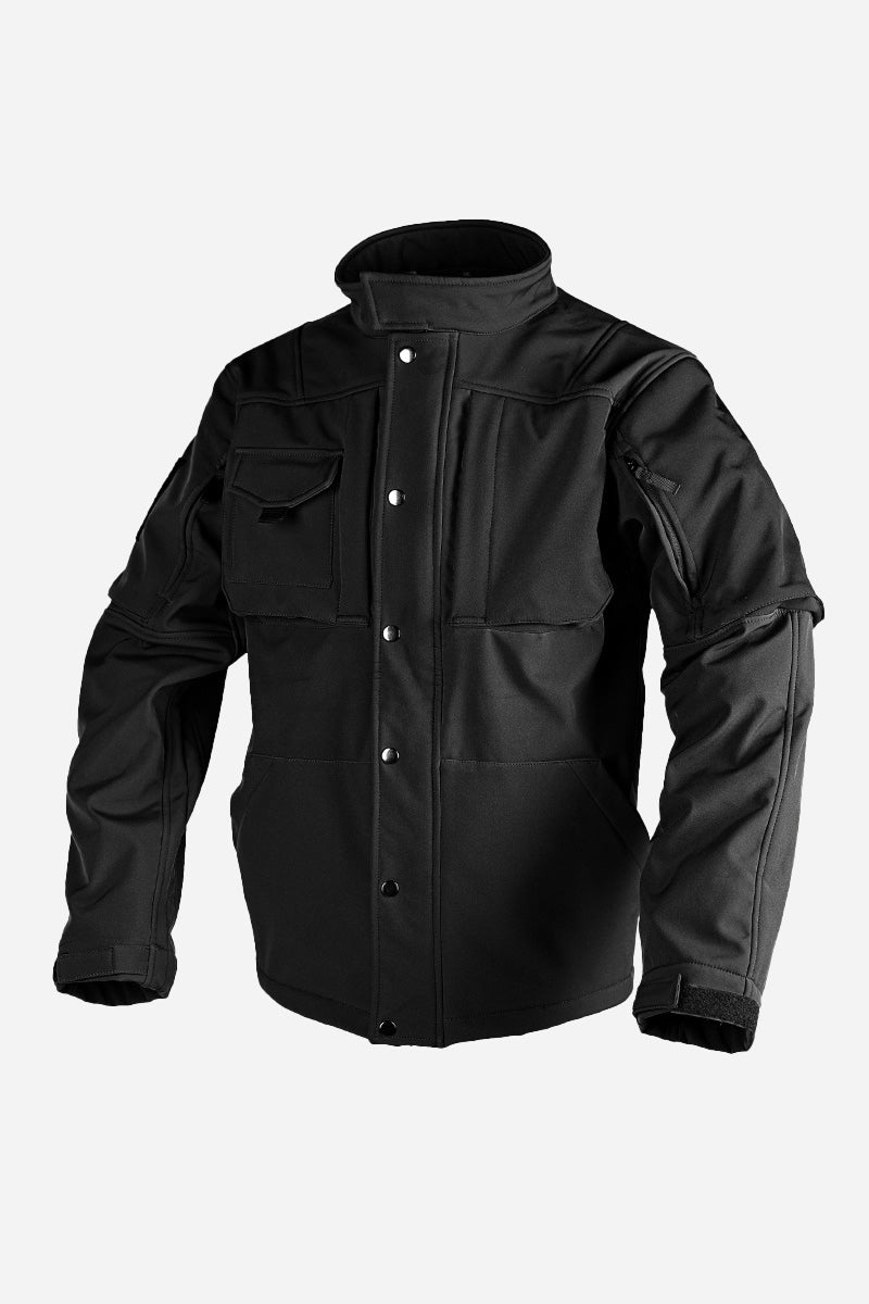 Military-Grade Softshell Waterproof Fleece-Lined Jacket