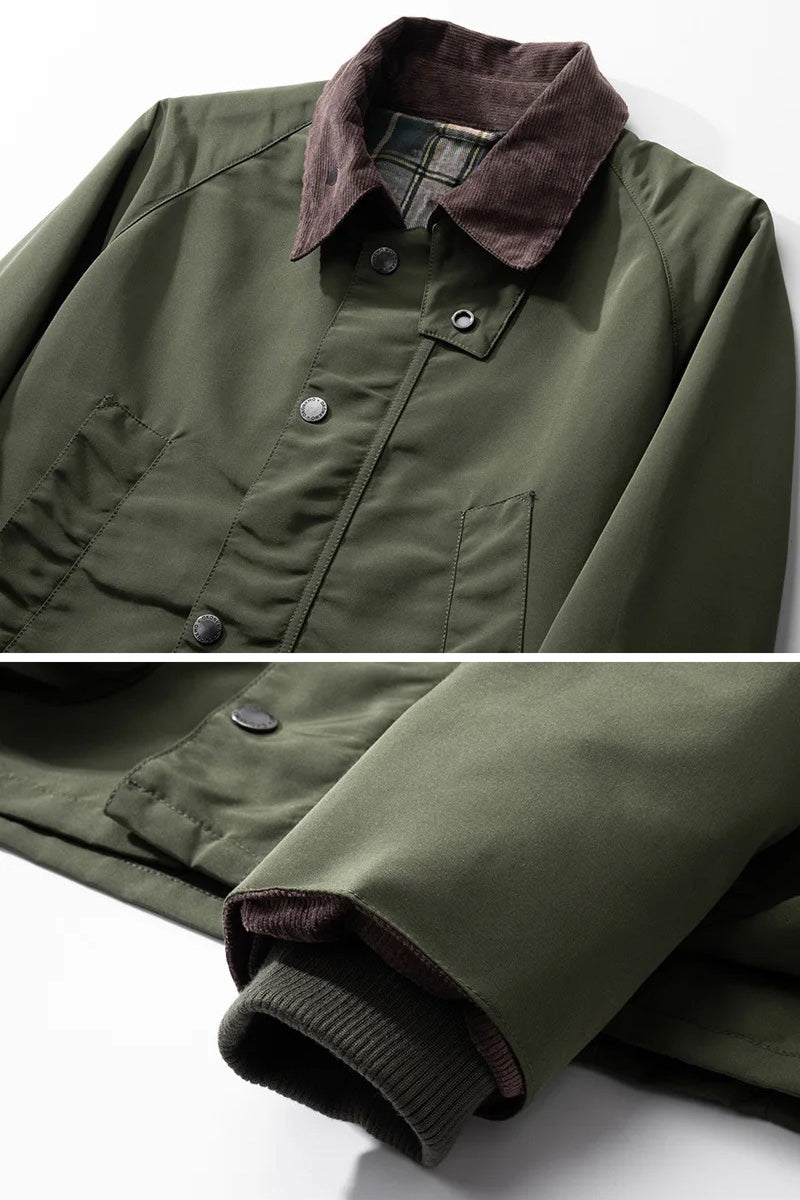 Unwaxed Waterproof Vintage Oversized Field Jacket