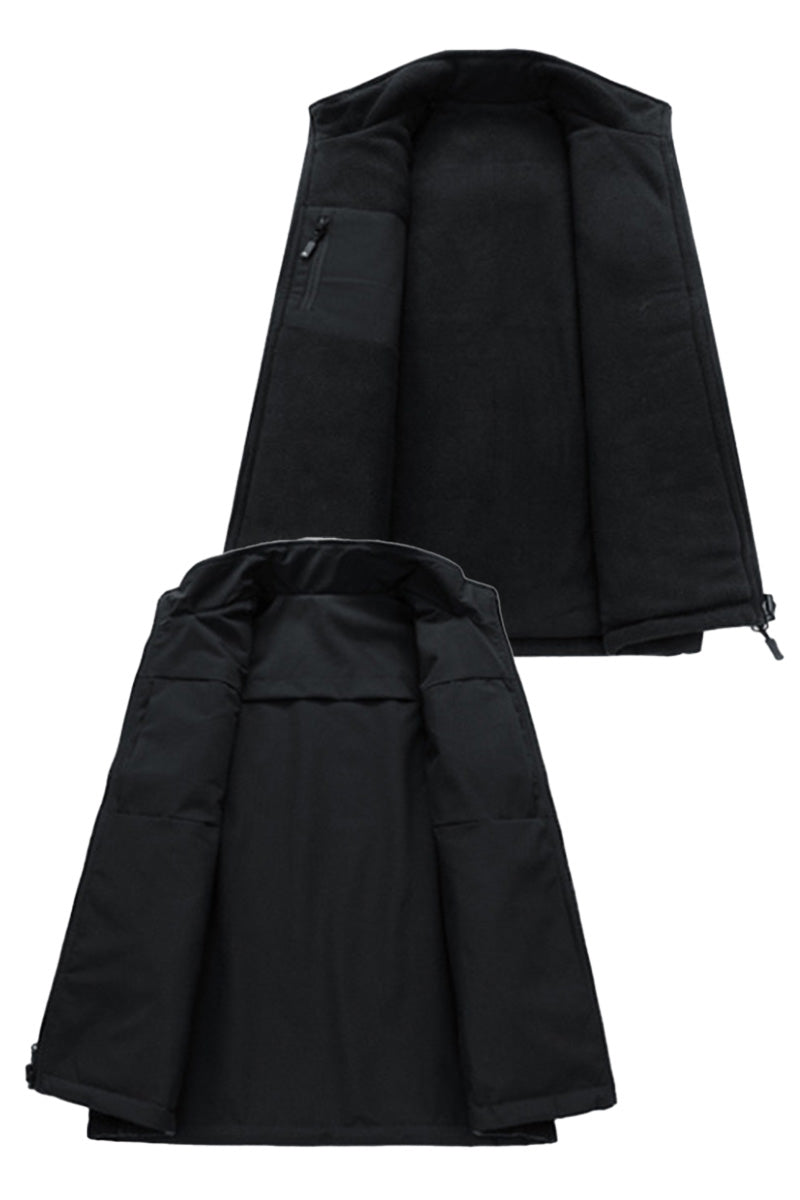 All-Season Reversible Fleece Vest
