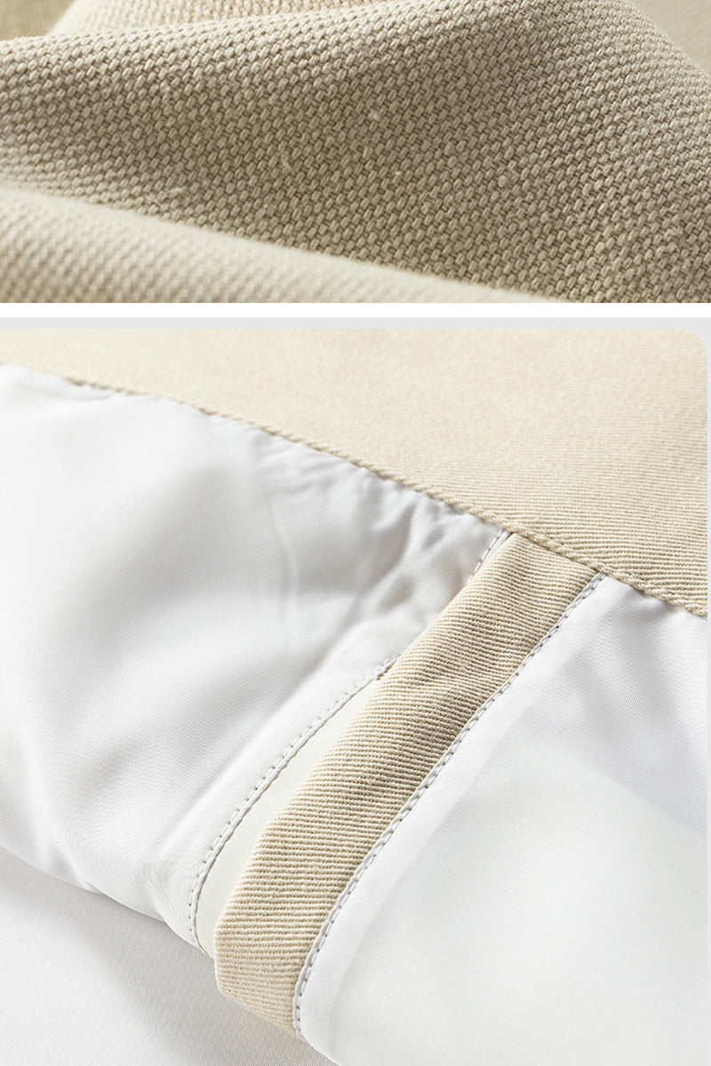 100% Cotton Heritage Lapel Everyday Jacket