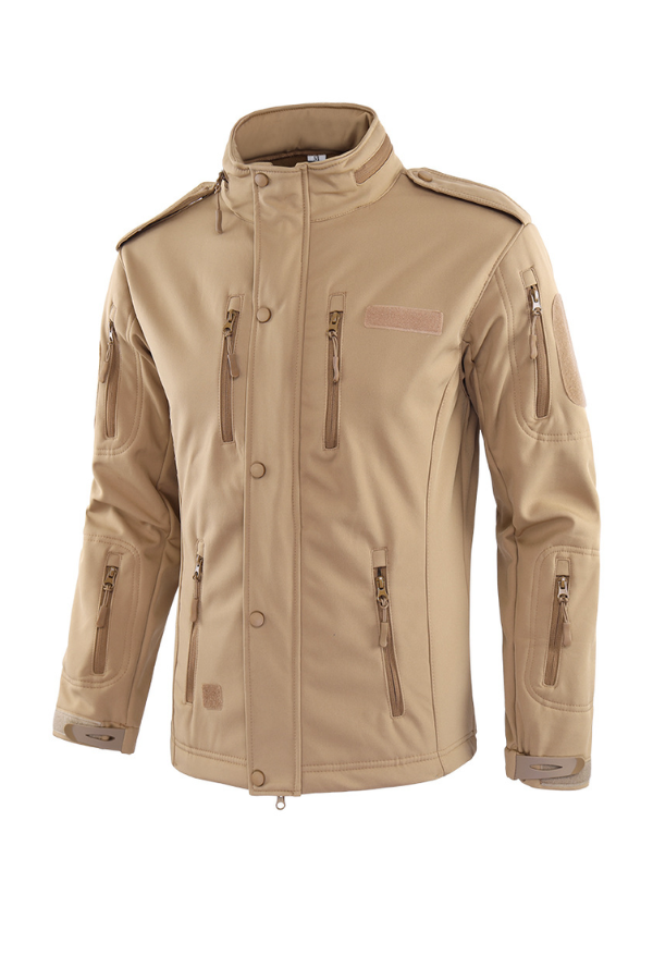 Outdoor Soft Shell Camouflage Hooded Jacket