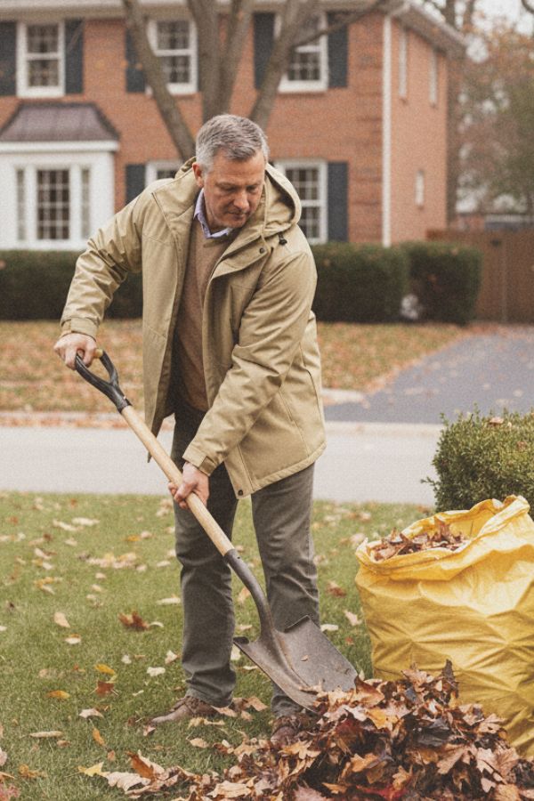 Hooded Fleece-Lined Windbreaker with Thick Warm Layer