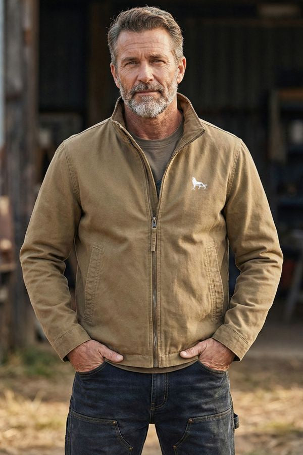 100% Cotton Lightweight Heritage Workwear Jacket