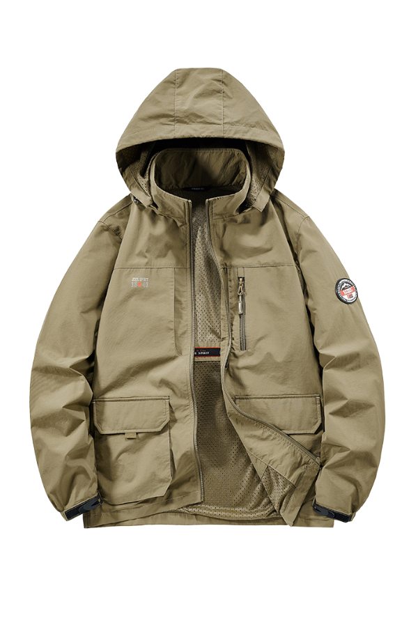 Hooded Lightweight Casual Trend Jacket