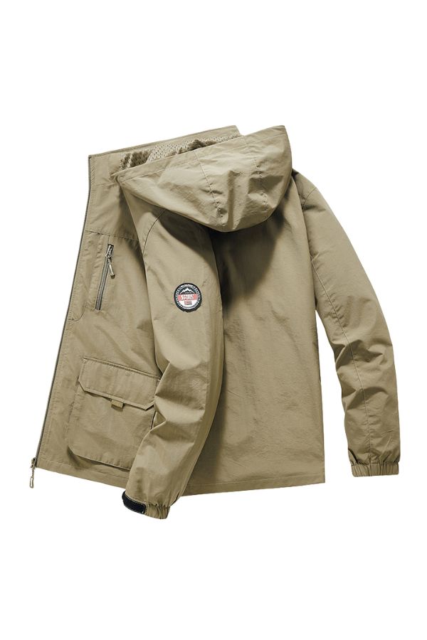 Hooded Lightweight Casual Trend Jacket