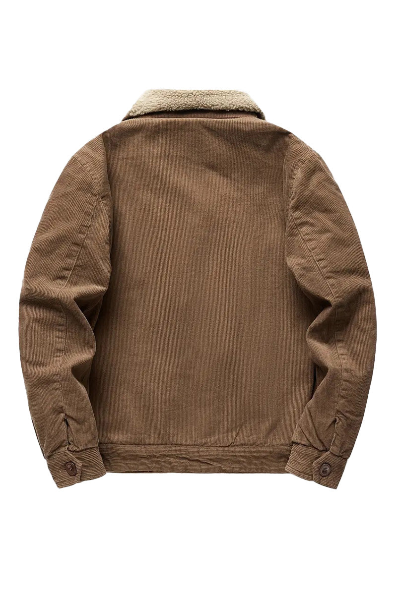 Thickened Cotton Utility Fleece Jacket