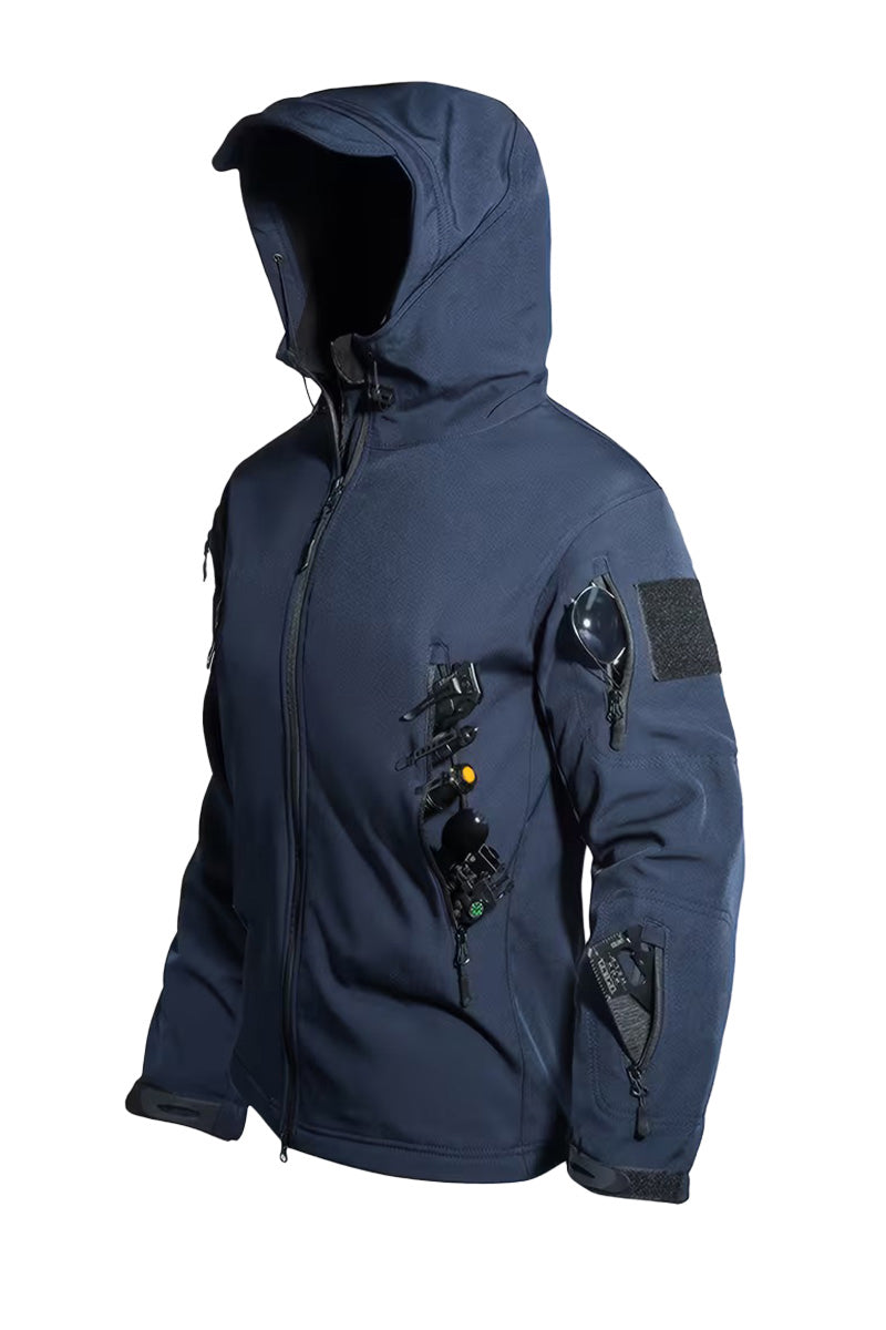 Quiet Strength Weather-Ready Tactical Soft Shell Jacket
