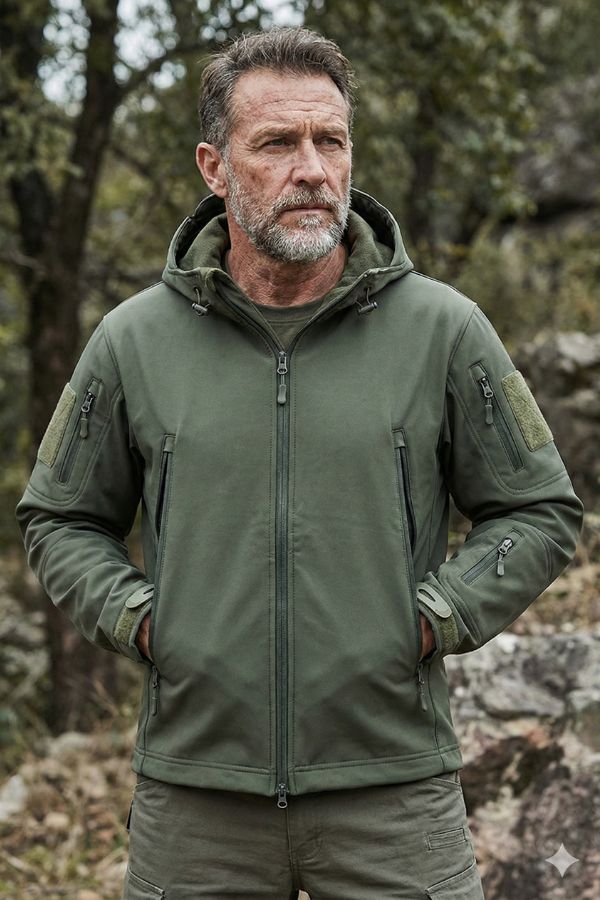 Quiet Strength Weather-Ready Tactical Soft Shell Jacket