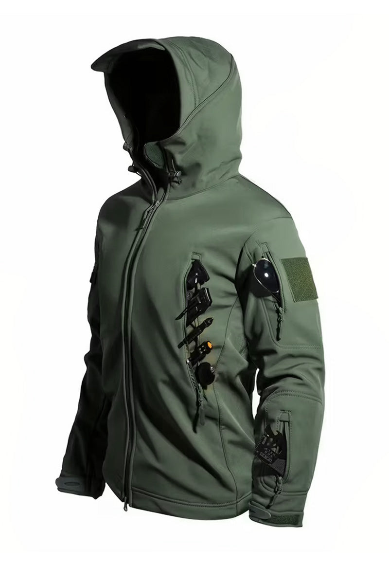 Quiet Strength Weather-Ready Tactical Soft Shell Jacket