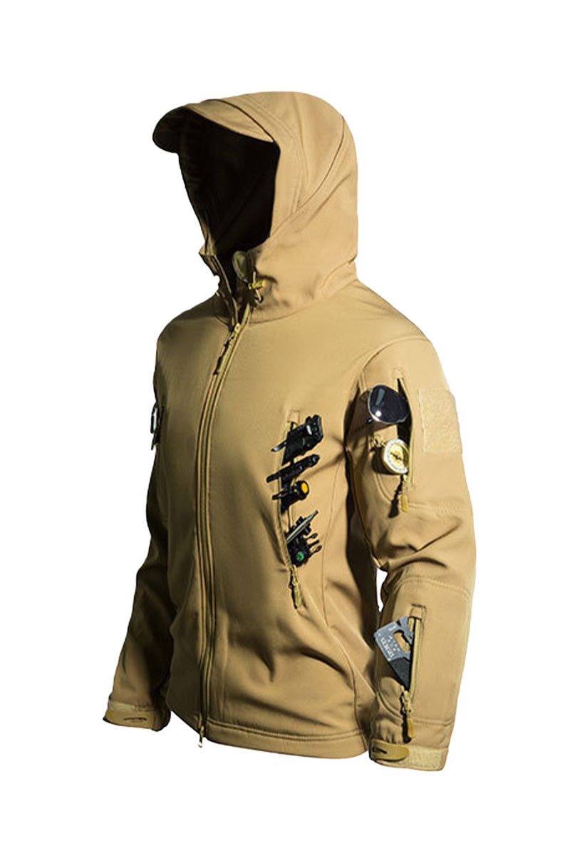 Quiet Strength Weather-Ready Tactical Soft Shell Jacket