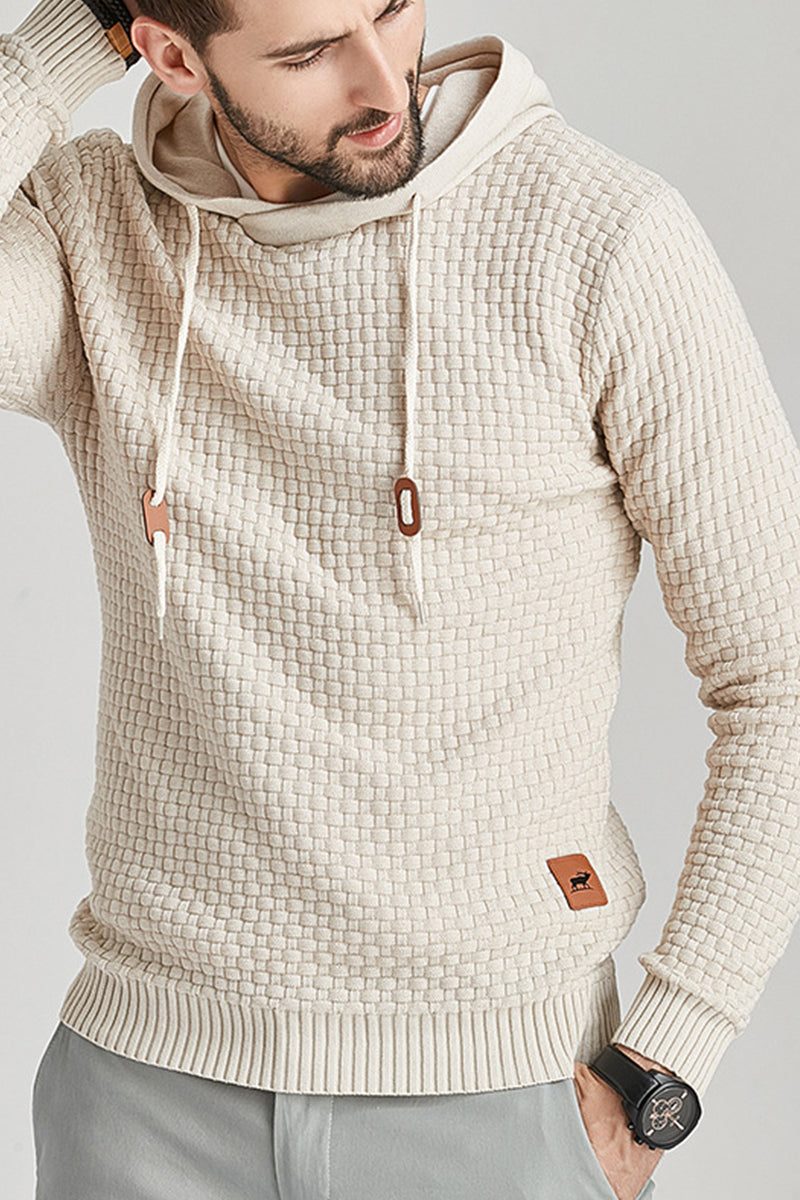 Classic Casual long-sleeved hooded sweatshirt