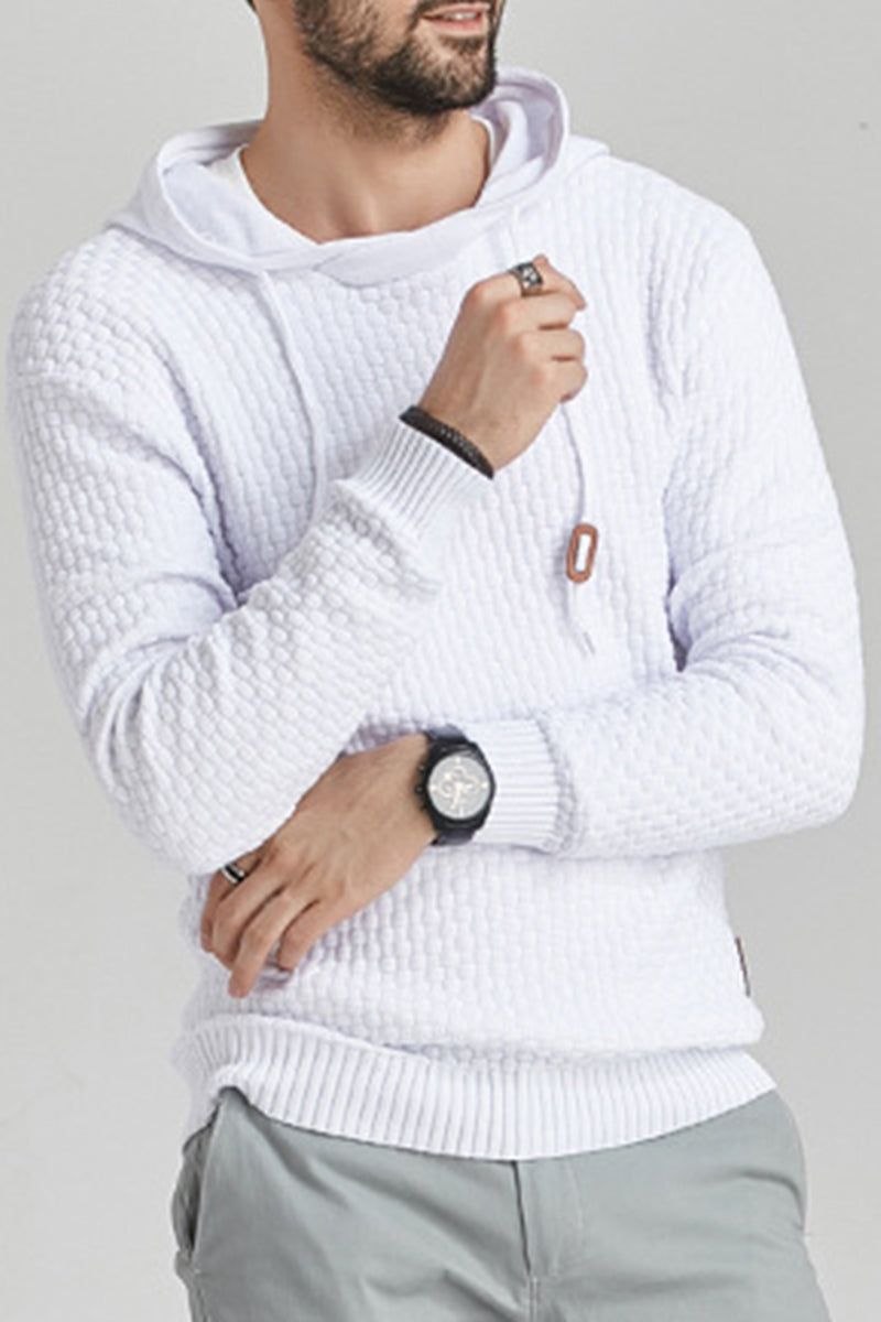 Classic Casual long-sleeved hooded sweatshirt