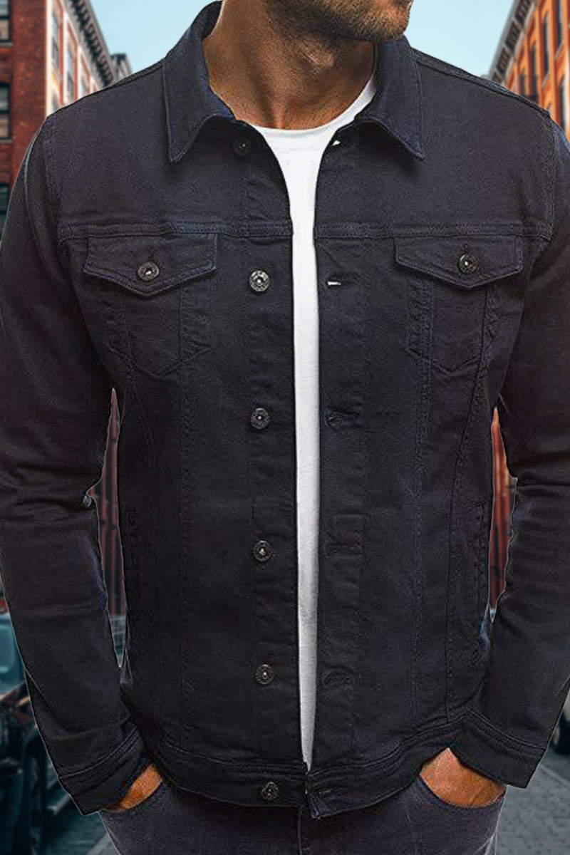 Casual Denim Workwear Jacket