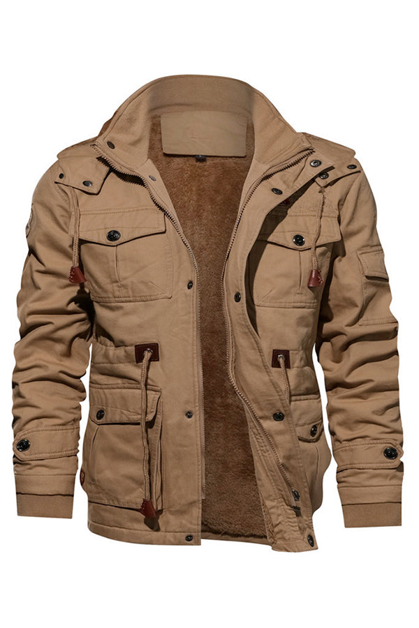 Washable Hooded Cotton Jacket