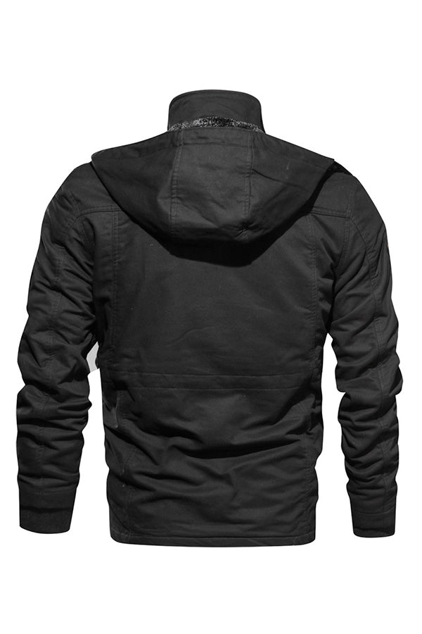 Washable Hooded Cotton Jacket