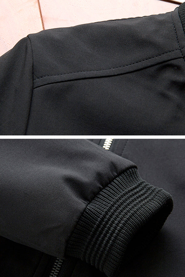 Urban Multi-Pocket Windbreaker Jacket