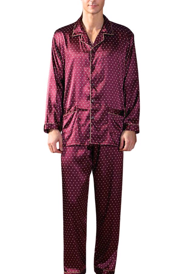 LuxeSilk Gentlemen&#39;s Pajama Set