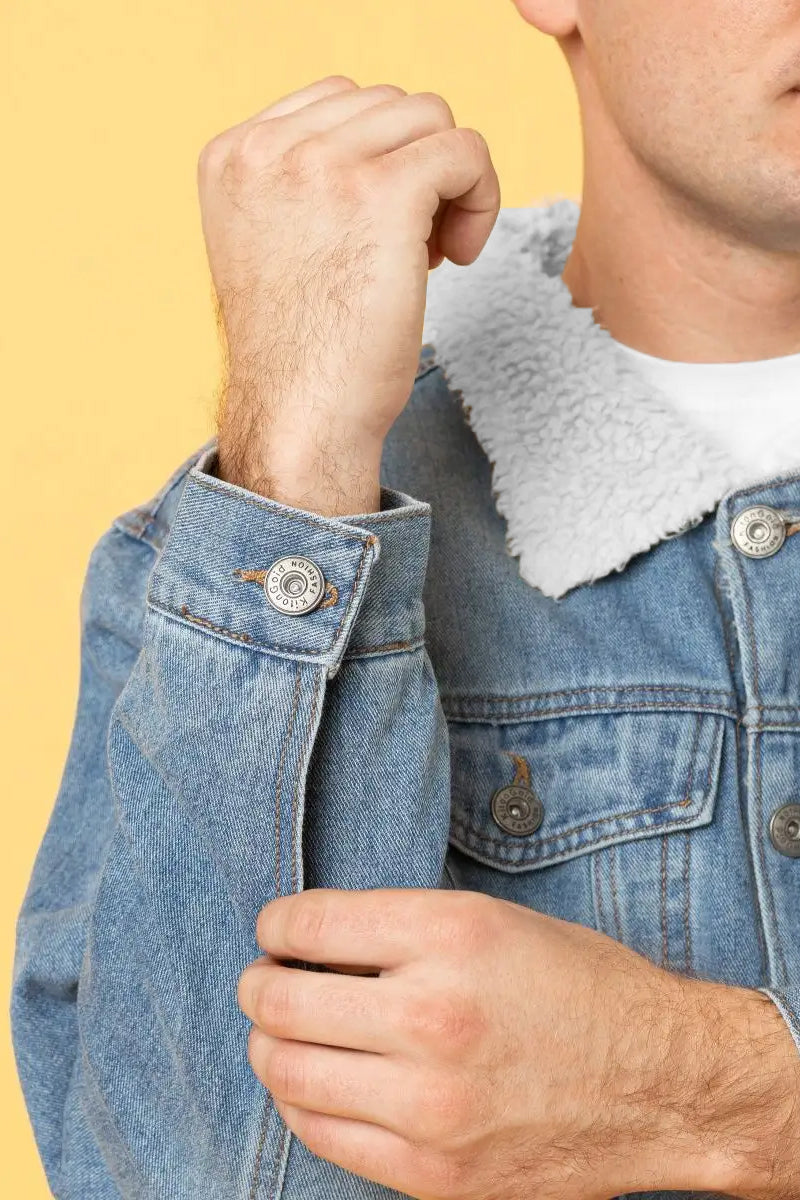 Maverick Sherpa Denim Jacket
