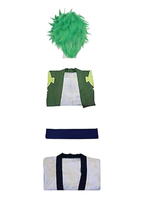 Green Swordsman Complete Costume Set